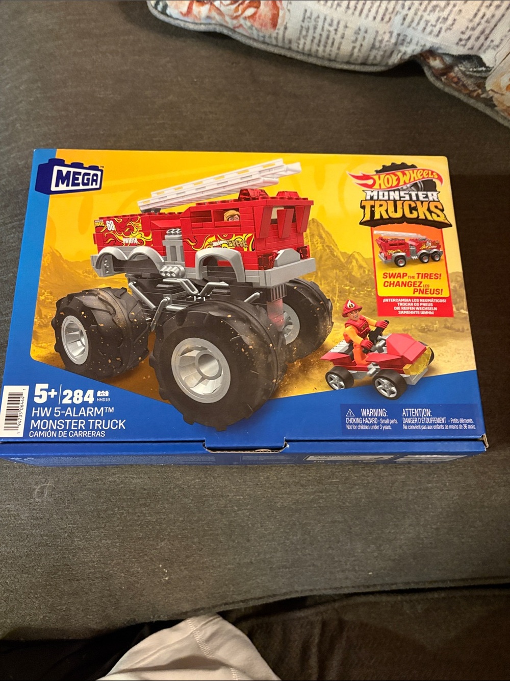 Mega Bloks Hot wheels Monster Truck New In Box.